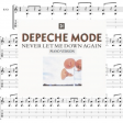 DEPECHE MODE Never let me down again (piano version)