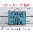 CVS - All That She Wants Is A Sign (DMX + Ace of Base) v2 UPDATE