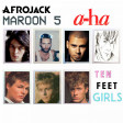 Ten Feet Girls (Afrojack, A-ha, Maroon 5, Pink Floyd)