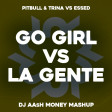 Pitbull & Trina vs Essed - Go Girl vs La Gente (Dj AAsH Money Mashup)