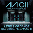Avicii and Friends - Levels of Dance (DJ Diggs Audacious Megamash)